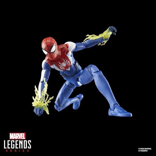 SERIE MARVEL LEGENDS GAMERVERSE MILES MORALES CON TRAJE MEJORADO ESTILO VIDEOJUEGO FIGURA DE ACCION - 7
