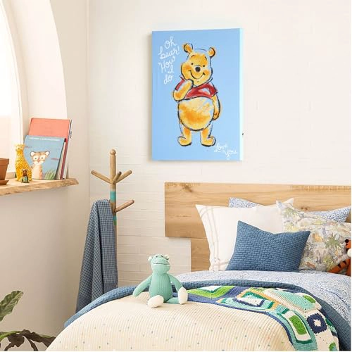 DISNEY WINNIE THE POOH ARTE DE PARED LED DE 115 X 1575 PULGADAS DECORACION COLGANTE PARA NIÑOS - 5