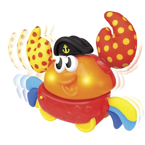 WINFUN SHAKIN N WOBBLE CRAB JUGUETE DE MOVIMIENTO DE LUCES Y SONIDOS BOTON ACTIVADO LATERALMENTE - 2