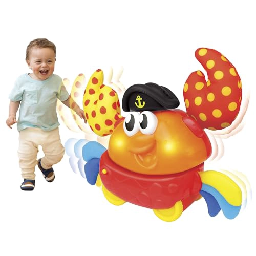 WINFUN SHAKIN N WOBBLE CRAB JUGUETE DE MOVIMIENTO DE LUCES Y SONIDOS BOTON ACTIVADO LATERALMENTE - 4
