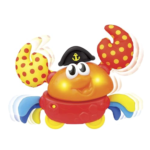 WINFUN SHAKIN N WOBBLE CRAB JUGUETE DE MOVIMIENTO DE LUCES Y SONIDOS BOTON ACTIVADO LATERALMENTE - 7
