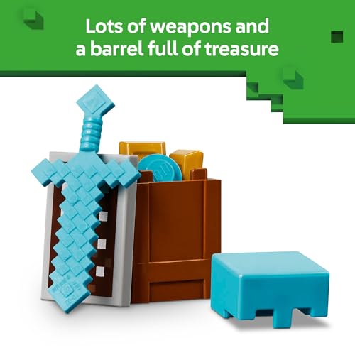 LEGO MINECRAFT THE ILLAGER DESERT PATROL FIGURAS DE JUGUETE Y JUEGO JUGUETE DE CONSTRUCCION - 3