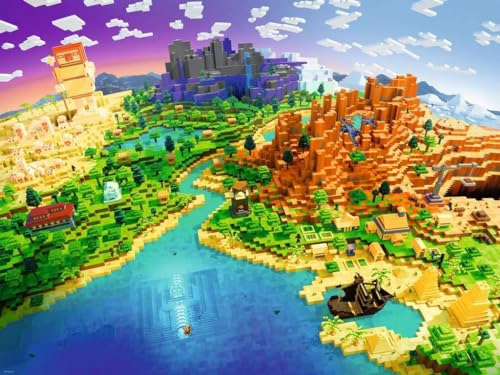 RAVENSBURGER WORLD OF MINECRAFT 12000433 ROMPECABEZAS DE 1500 PIEZAS PARA ADULTOS HERRAMIENTAS - 2