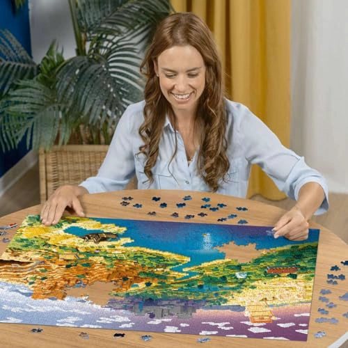 RAVENSBURGER WORLD OF MINECRAFT 12000433 ROMPECABEZAS DE 1500 PIEZAS PARA ADULTOS HERRAMIENTAS - 3