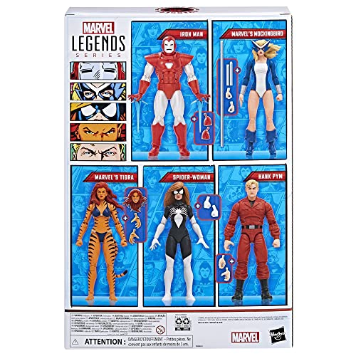 SERIE MARVEL LEGENDS LA COLECCION DE LOS VENGADORES DE LA COSTA OESTE 5 FIGURAS COLECCIONABLES DE 6 - 3