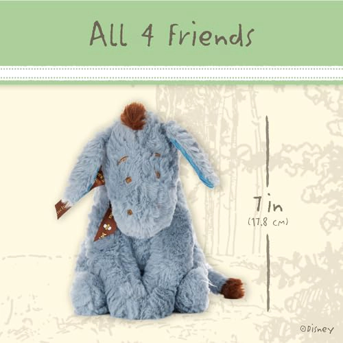 KIDS PREFERRED DISNEY BABY WINNIE THE POOH Y AMIGOS JUEGO DE COLECCIONISTAS DE 4 PIEZAS DE PELUCHES - 6