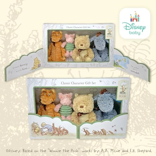 KIDS PREFERRED DISNEY BABY WINNIE THE POOH Y AMIGOS JUEGO DE COLECCIONISTAS DE 4 PIEZAS DE PELUCHES - 7