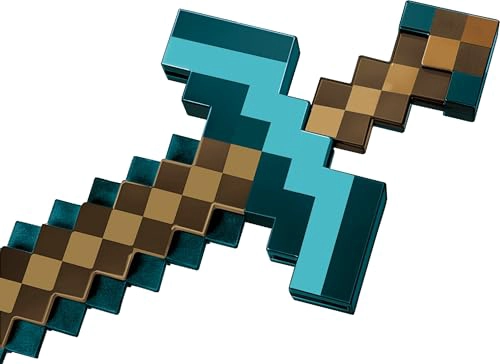 MATTEL MINECRAFT ESPADA DE DIAMANTE TRANSFORMABLE Y PICO TAMAÑO INFANTIL ACCESORIO DE JUGUETE 2 - 2