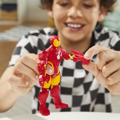 AVENGERS MIXMASHERS MARVEL IRON MAN FIGURA DE ACCION PERSONALIZADA DE AVENGERS PARA MEZCLAR - 6