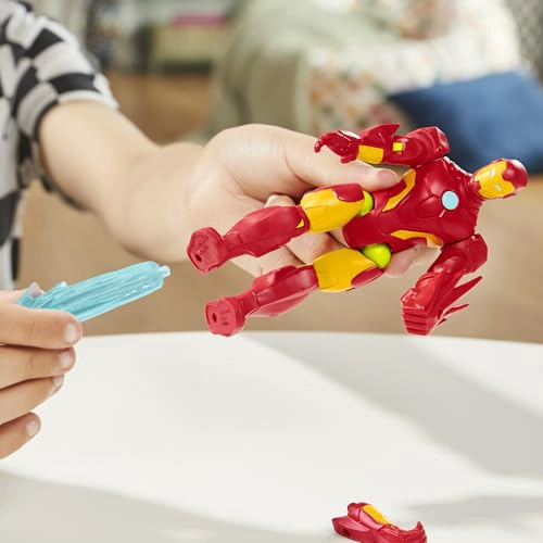 AVENGERS MIXMASHERS MARVEL IRON MAN FIGURA DE ACCION PERSONALIZADA DE AVENGERS PARA MEZCLAR - 7
