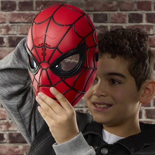 MARVEL STUDIOS SPIDERMAN MASCARA BRILLANTE WISECRACKIN DE NEW DAY JUGUETE ELECTRONICO DE JUEGO - 4