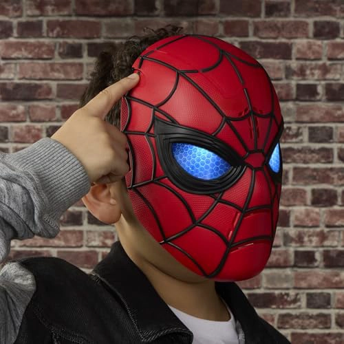 MARVEL STUDIOS SPIDERMAN MASCARA BRILLANTE WISECRACKIN DE NEW DAY JUGUETE ELECTRONICO DE JUEGO - 5