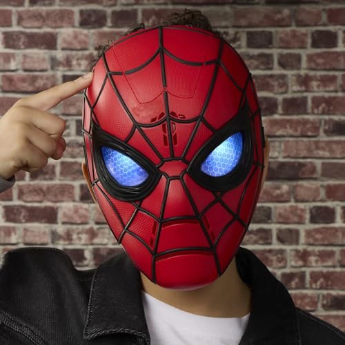 MARVEL STUDIOS SPIDERMAN MASCARA BRILLANTE WISECRACKIN DE NEW DAY JUGUETE ELECTRONICO DE JUEGO - 6