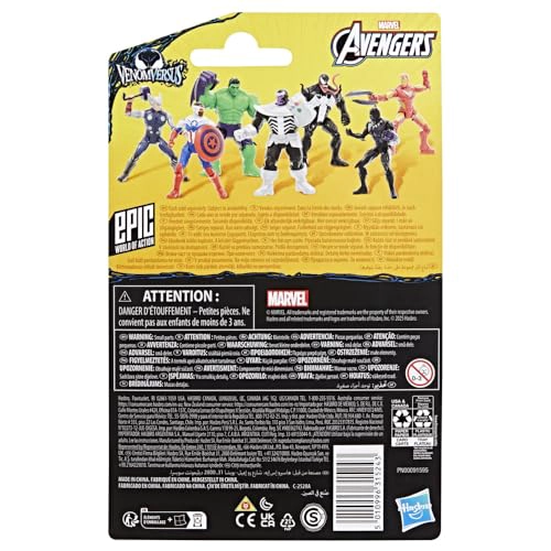 MARVEL AVENGERS VENOMVERSUS EPIC WORLD OF ACTION FIGURA Y ACCESORIO DE IRON MAN JUGUETE - 4