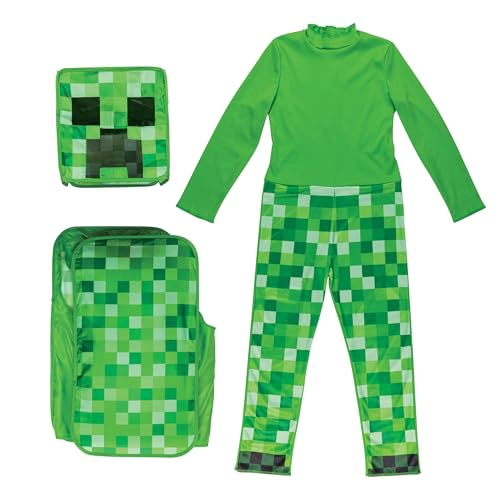 DISGUISE DISFRAZ DE MINECRAFT CREEPER PARA NIÑOS DISFRAZ OFICIAL DE MINECRAFT CON TOCADO - 3