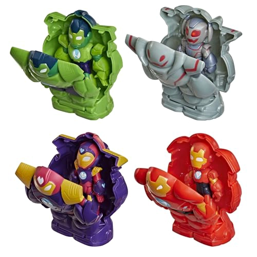 DISNEY JR SERIES MARVELS IRON MAN AND HIS AWESOME FRIENDS ULTIMATE GIANTSIZED ARMOR IRON JET TOY - 4