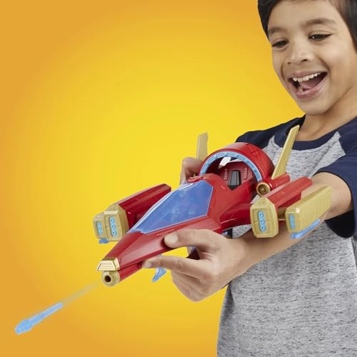 MARVEL AVENGERS EPIC HERO SERIES IRON MAN REPULSOR BLAST BATTLE JET VEHICULO DE 4 PULGADAS 39 IN - 6