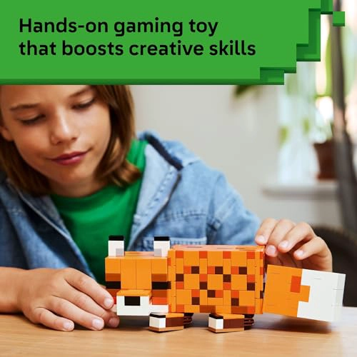 LEGO MINECRAFT THE FOX JUGUETE DE CONSTRUCCION Y SIMULACION PARA NIÑOS Y NIÑAS PERSONAJE - 4
