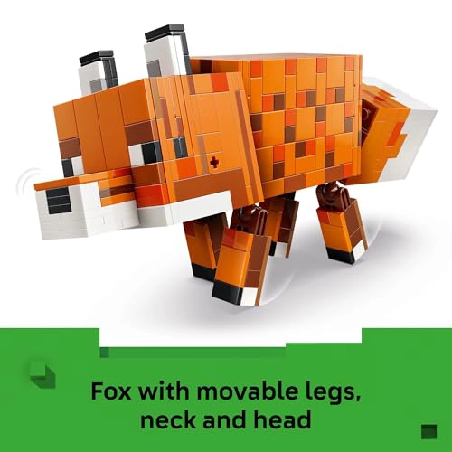 LEGO MINECRAFT THE FOX JUGUETE DE CONSTRUCCION Y SIMULACION PARA NIÑOS Y NIÑAS PERSONAJE - 5