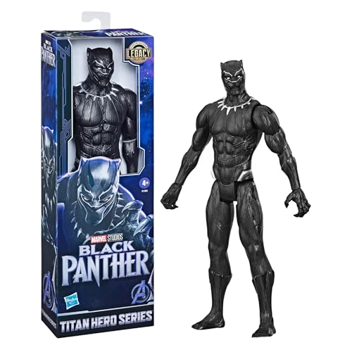 MARVEL BLACK PANTHER SERIE TITAN HERO PANTERA NEGRA DE 120 PULGADAS - 4