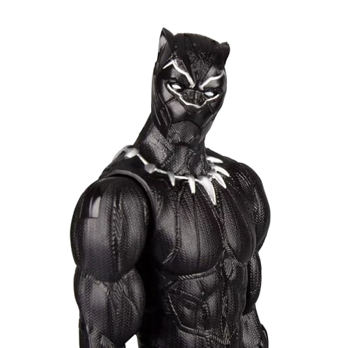 MARVEL BLACK PANTHER SERIE TITAN HERO PANTERA NEGRA DE 120 PULGADAS - 6