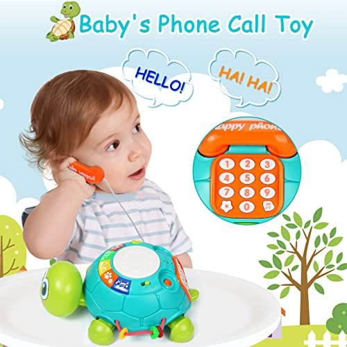 JUGUETES MUSICALES DE TORTUGA PARA BEBE S DE 6 A 12 MESES JUGUETES MUSICALES CON LUZ PARA BEBE S - 4