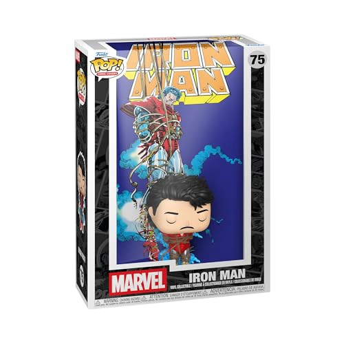 FUNKO POP COMIC COVER MARVEL IRON MAN 68 FIGURA DE VINILO COLECCIONABLE IDEA DE REGALO PRODUCTO - 1