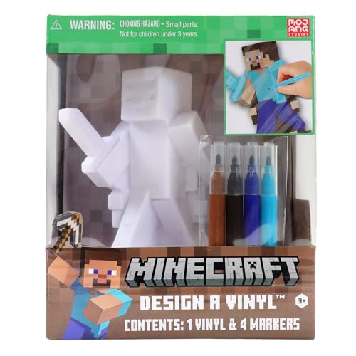 JUST PLAY DISEÑA UN VINILO MINECRAFT STEVE - 1