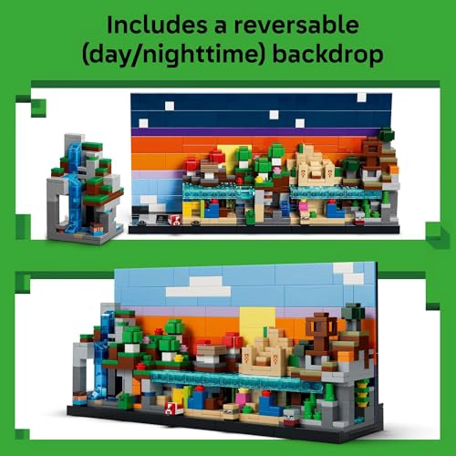 LEGO MINECRAFT MINI BIOMES JUGUETE DE CONSTRUCCION Y SIMULACION PARA NIÑOS Y NIÑAS JUEGO - 4