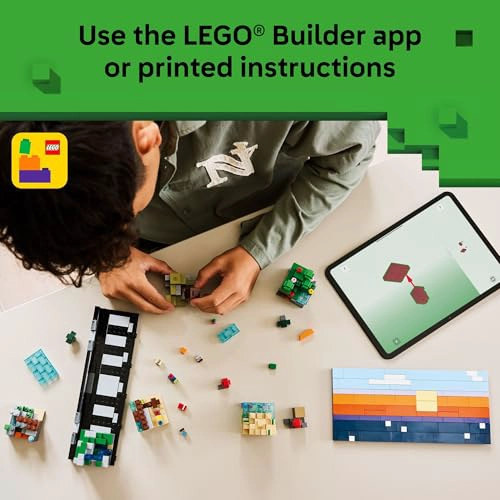 LEGO MINECRAFT MINI BIOMES JUGUETE DE CONSTRUCCION Y SIMULACION PARA NIÑOS Y NIÑAS JUEGO - 6