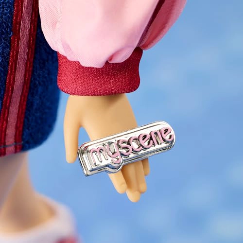 MUÑECA BARBIE SIGNATURE MY SCENE NOLEE Y ACCESORIOS ATUENDO INSPIRADO EN EL Y2K CON CONJUNTO - 4