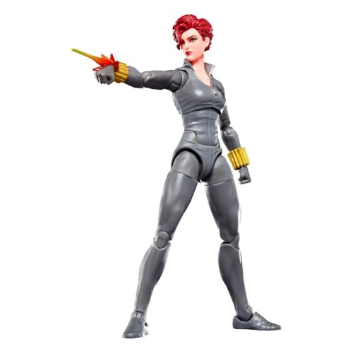SERIE MARVEL LEGENDS VIUDA NEGRA INSPIRADA EN UNCANNY XMEN 268 1990 Y AVENGERS COMICS FIGURA - 1