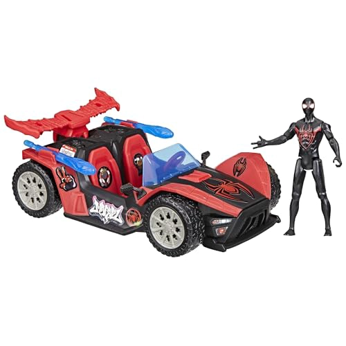 MARVEL SPIDERMAN VENOMVERSUS EPIC WORLD OF ACTION MILES MORALES REMIX BLAST RACER 4 PULGADAS 39 IN - 1