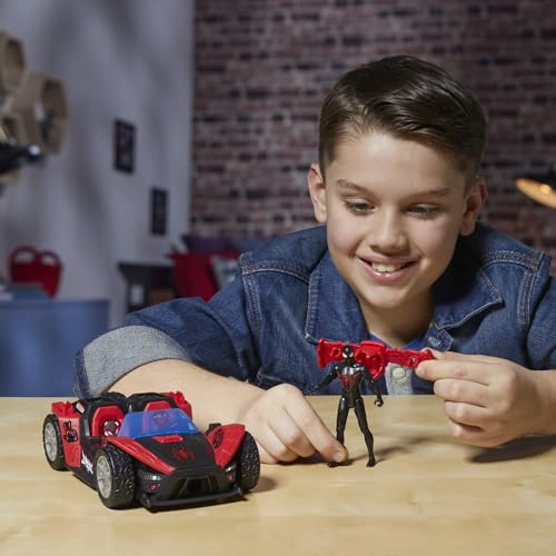 MARVEL SPIDERMAN VENOMVERSUS EPIC WORLD OF ACTION MILES MORALES REMIX BLAST RACER 4 PULGADAS 39 IN - 3