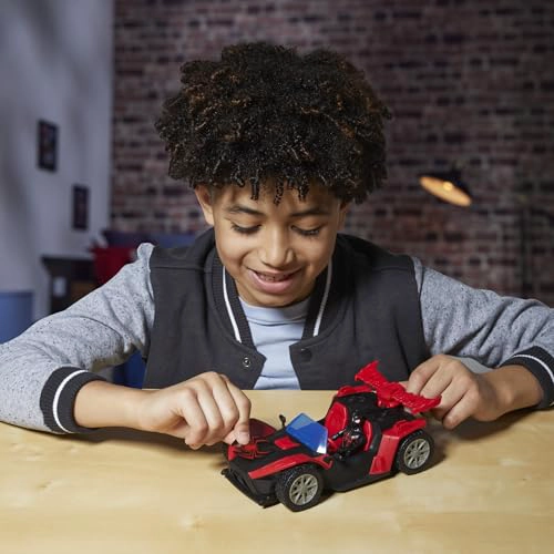 MARVEL SPIDERMAN VENOMVERSUS EPIC WORLD OF ACTION MILES MORALES REMIX BLAST RACER 4 PULGADAS 39 IN - 4