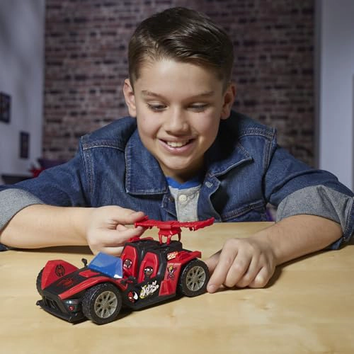 MARVEL SPIDERMAN VENOMVERSUS EPIC WORLD OF ACTION MILES MORALES REMIX BLAST RACER 4 PULGADAS 39 IN - 7