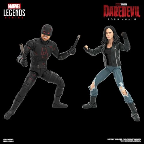 MARVEL LEGENDS SERIES DAREDEVIL BORN AGAIN DAREDEVIL JESSICA JONES 2 FIGURAS DE ACCION - 2