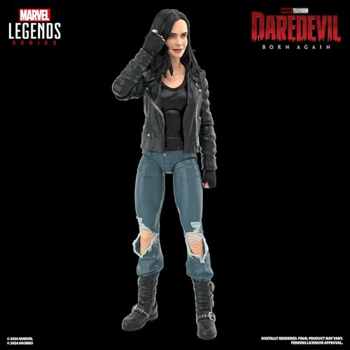 MARVEL LEGENDS SERIES DAREDEVIL BORN AGAIN DAREDEVIL JESSICA JONES 2 FIGURAS DE ACCION - 6