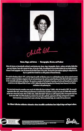 MUÑECA BARBIE SIGNATURE COLECCION TRIBUTO A DEBBIE ALLEN MUÑECA ARTICULADA CON TOP SIN HOMBROS - 6