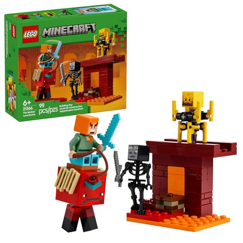 LEGO MINECRAFT THE NETHER LAVA BATTLE TOY AND PLAYSET JUGUETE DE CONSTRUCCION DE MINECRAFT - 1