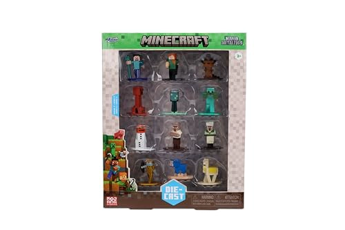 JADA MINECRAFT NANO METALFIGS SERIES 17 FIGURA FUNDIDA A PRESION 12 UNIDADES INCLUYE STEVE ALEX - 2