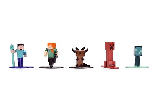 JADA MINECRAFT NANO METALFIGS SERIES 17 FIGURA FUNDIDA A PRESION 12 UNIDADES INCLUYE STEVE ALEX - 6
