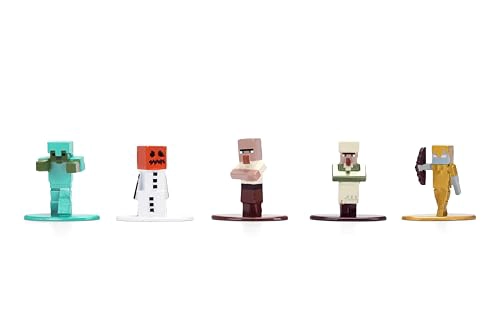 JADA MINECRAFT NANO METALFIGS SERIES 17 FIGURA FUNDIDA A PRESION 12 UNIDADES INCLUYE STEVE ALEX - 7