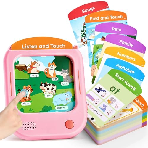 JOYCAT TABLETA DE APRENDIZAJE PARA NIÑOS TARJETAS FLASH HABLANTES FONE TICAS APRENDE A LEER CON 156 - 1