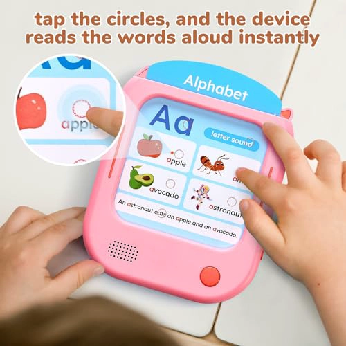 JOYCAT TABLETA DE APRENDIZAJE PARA NIÑOS TARJETAS FLASH HABLANTES FONE TICAS APRENDE A LEER CON 156 - 3