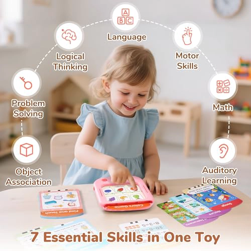 JOYCAT TABLETA DE APRENDIZAJE PARA NIÑOS TARJETAS FLASH HABLANTES FONE TICAS APRENDE A LEER CON 156 - 5