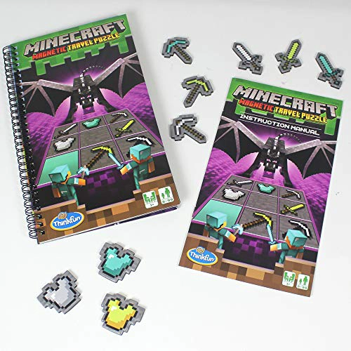 THINKFUN ROMPECABEZAS MAGNE TICO DE MINECRAFT PARA VIAJE JUEGO LOGICO Y JUGUETE STEM PARA NIÑOS - 5