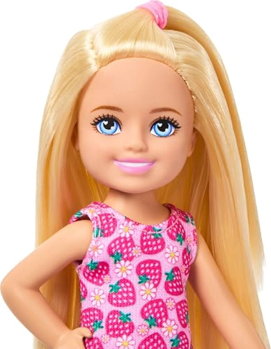 BARBIE CLUB CHELSEA MUÑECA PEQUEÑA 6 PULGADAS CON CABELLO RUBIO VISTIENDO VESTIDO EXTRAIBLE - 2