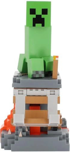 EXQUISITE GAMING MINECRAFT CREEPER CABLE GUYS SOPORTE PARA TELE FONO Y CONTROLADOR 85 PULGADAS - 2