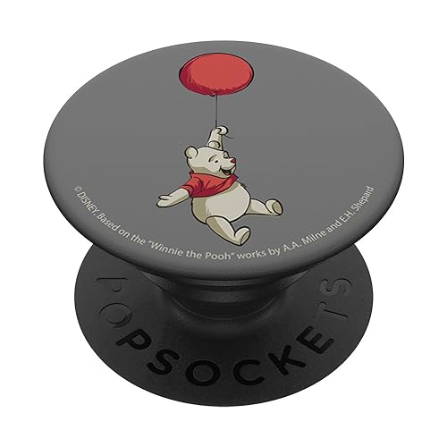 DISNEY WINNIE THE POOH POPSOCKETS DE GLOBO ROJO INTERCAMBIABLE - 1